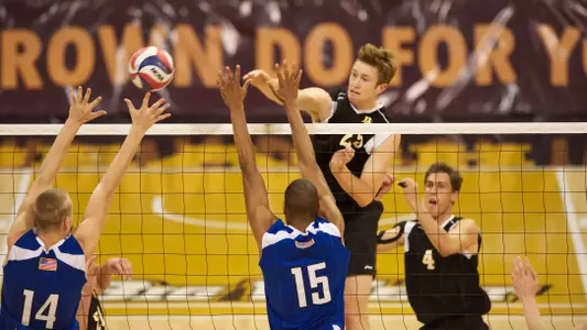 John Henry in the Active Ankle Tournament match against IPFW at the Walter Pyramid, Long Beach, Calif., Sat. March 16, 2013.