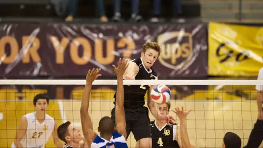 John Henry in the Active Ankle Tournament match against IPFW at the Walter Pyramid, Long Beach, Calif., Sat. March 16, 2013.