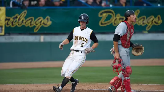 Michael Hill was 4-for-5 with four runs scored and four RBI, including an inside-the-park home run.