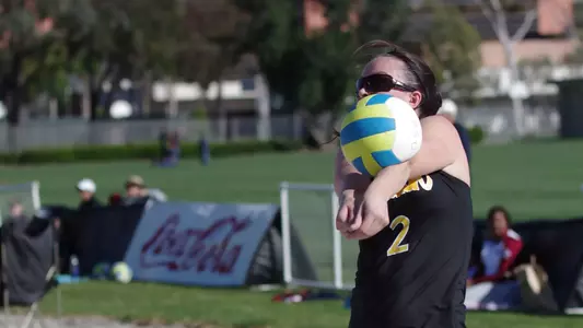 All-American Caitlin Ledoux leads the sand volleyball team into the 2013 season on Monday.