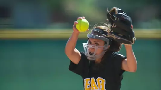 Amanda Hansen in the Big West Conference match against Cal State Northridge at the 49er Softball Complex, Wednesday, April 10, 2013.