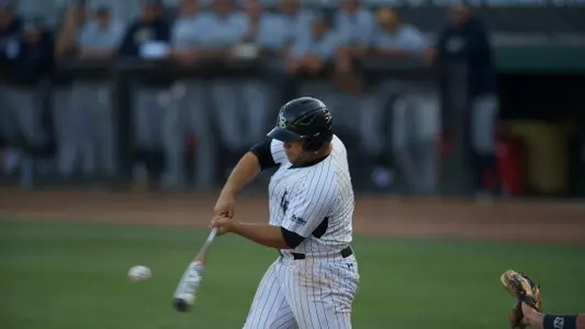 Junior Ino Patron hit his fourth triple of the year, driving in two key runs Saturday.