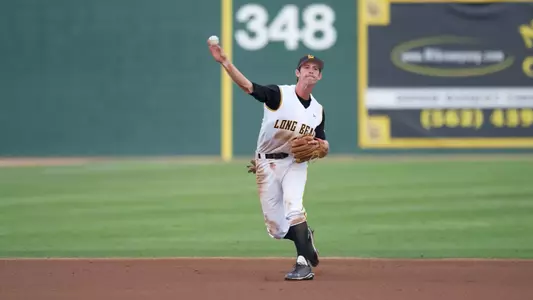 Michael Hill finished with six hits in the series, the most for Long Beach State.
