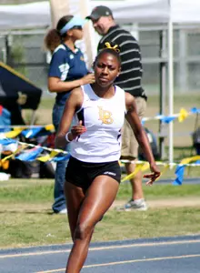 Jasmine Askew ran a personal-record 56.01 in the 400m Friday at the Mt. SAC Relays.