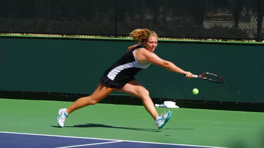 Ebba Unden against UC Davis in the Big West Tournament quarterfinal match on April 26, 2013
