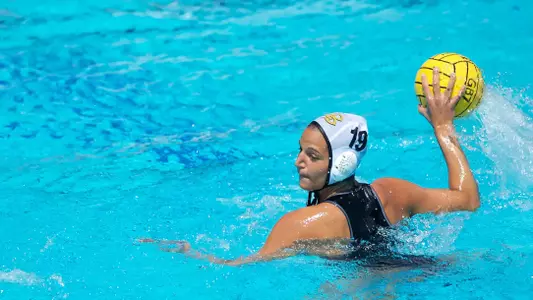 Christina Kotsia in the Big West Tournament third place match against San Diego State at the Anteater Aquatics Complex, Irvine, Calif., Sunday, April 28, 2013