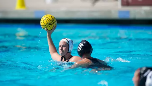 Chelsea Parks in the Big West Tournament third place match against San Diego State at the Anteater Aquatics Complex, Irvine, Calif., Sunday, April 28, 2013