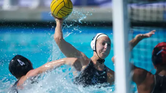 Claire Martin in the Big West Tournament third place match against San Diego State at the Anteater Aquatics Complex, Irvine, Calif., Sunday, April 28, 2013