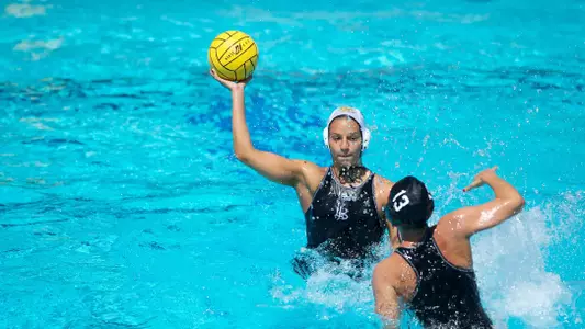 Christina Kotsia in the Big West Tournament third place match against San Diego State at the Anteater Aquatics Complex, Irvine, Calif., Sunday, April 28, 2013