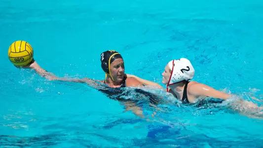 Coriann Snyder in the Big West Tournament  match against Northridge at the Anteater Aquatics Complex, Irvine, Calif., Friday, April 26, 2013