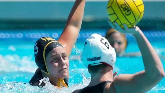 Kayla Robert in the Big West Tournament match against Northridge at the Anteater Aquatics Complex, Irvine, Calif., Friday, April 26, 2013