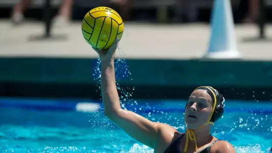 Chelsea Parks in the Big West Tournament  match against Northridge at the Anteater Aquatics Complex, Irvine, Calif., Friday, April 26, 2013
