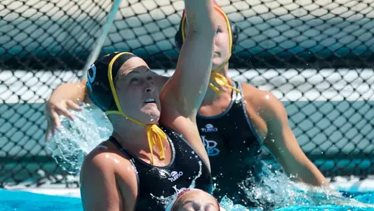 Chelsea Parks in the Big West Tournament  match against Northridge at the Anteater Aquatics Complex, Irvine, Calif., Friday, April 26, 2013
