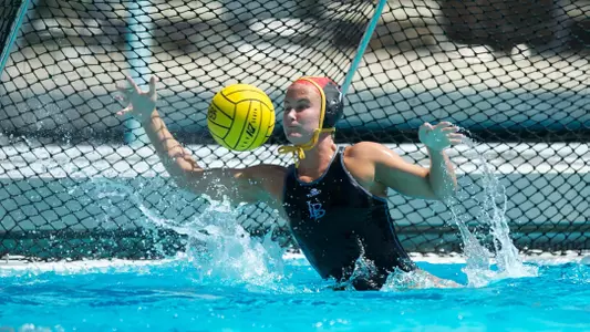 Kelly Ringel in the Big West Tournament match against Northridge at the Anteater Aquatics Complex, Irvine, Calif., Friday, April 26, 2013