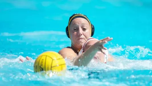 Claire Martin in the Big West Tournament  match against Northridge at the Anteater Aquatics Complex, Irvine, Calif., Friday, April 26, 2013