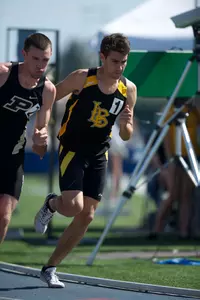 Senior Gabe Hilbert earned Big West Men's Track Athlete of the Week honors for his performance at the Steve Scott Invitational.