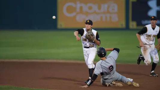 Vaughn finished with three hits against Thomas Eshelman, including a double and a triple.