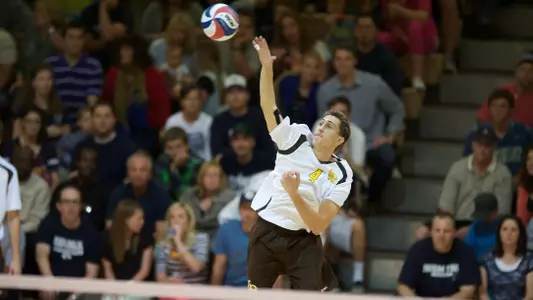 Junior Taylor Crabb, who was named the AVCA National Player of the Year, led the 49ers to a 24-8 overall record and an appearance in the MPSF finals.