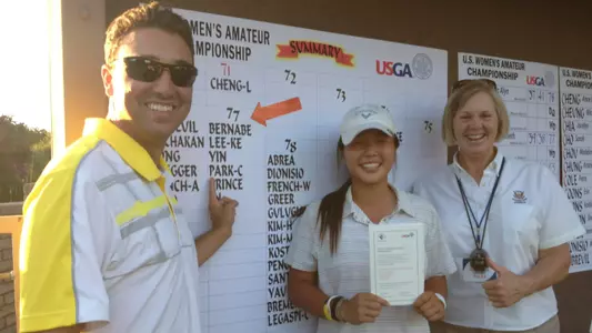 Junior Chaewon Park qualified for the U.S. Women's Amateur Championship in Charleston, S.C.