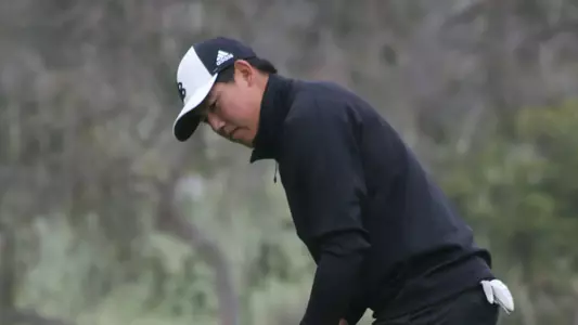 Kevin Lee tied for second at the 34th Anteater Invitational, helping the 49ers win the team title for the third consecutive year.  (Photo by Cameron Fujimoto/LBSU)