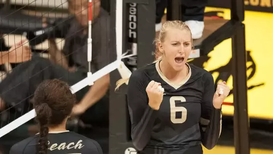 Mackie leads the Beach with 2.88 kills per set this season.