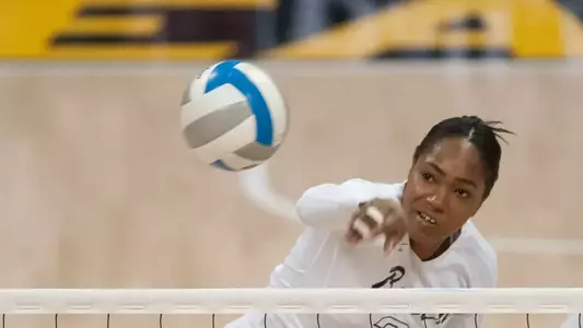 Chisom Okpala led the Beach on both sides of the net.