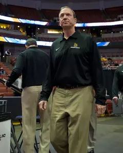 Dan Monson is four wins away from having the most wins as the men's basketball coach at Long Beach State.