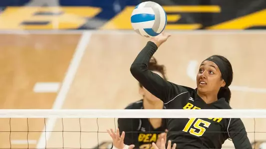 Murray leads all Big West freshman in blocking and hitting percentage.