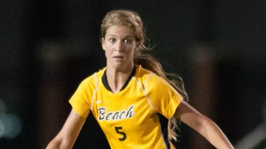 Senior Taylor Nelson was named the 2014 Big West Defensive Player of the Year.