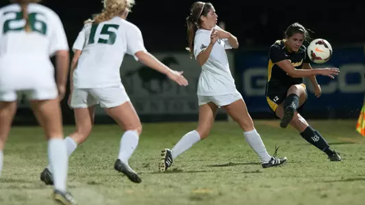 Allie Emmons. 2014 Big West Conference Tournament, San Luis Obispo, Calif. (Photo by John Fajardo/LBSU)