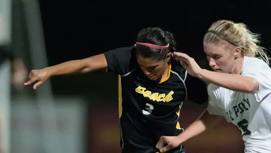 Vania Robles. 2014 Big West Conference Tournament, San Luis Obispo, Calif. (Photo by John Fajardo/LBSU)