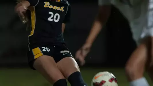 Jessica Vincent. 2014 Big West Conference Tournament, San Luis Obispo, Calif. (Photo by John Fajardo/LBSU)