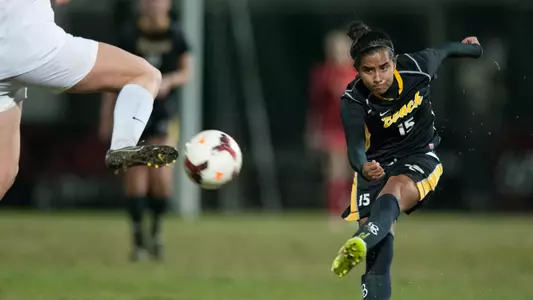 Mimi Rangel.  2014 Big West Conference Tournament, San Luis Obispo, Calif. (Photo by John Fajardo/LBSU)