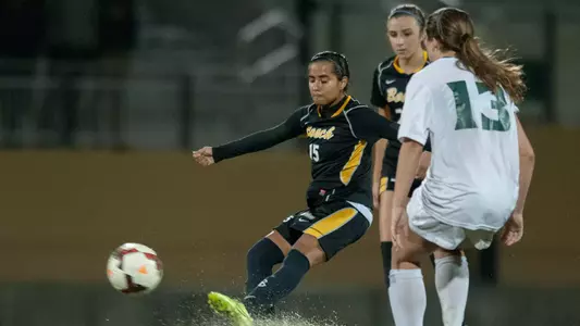 Mimi Rangel.  2014 Big West Conference Tournament, San Luis Obispo, Calif. (Photo by John Fajardo/LBSU)
