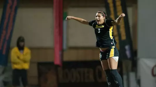 Vania Robles. 2014 Big West Conference Tournament, San Luis Obispo, Calif. (Photo by John Fajardo/LBSU)
