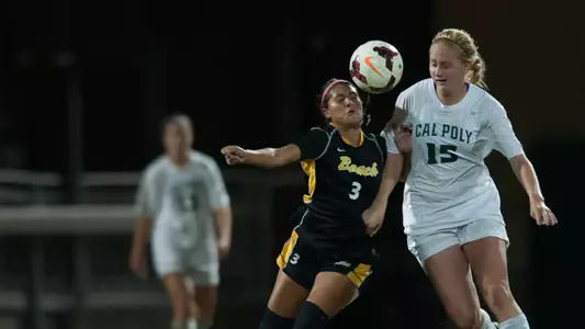 Vania Robles. 2014 Big West Conference Tournament, San Luis Obispo, Calif. (Photo by John Fajardo/LBSU)
