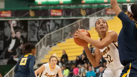 Junior Devin Hudson earned her second consecutive Big West Player of the Week nod after leading the Beach to a 58-56 OT win vs. No. 18/17 Cal.