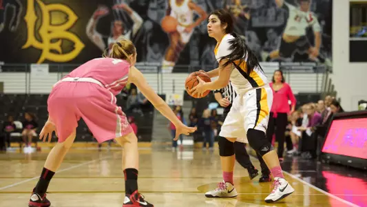 The 49ers will host their annual 'Pink Game' Thursday when they take on UC Davis at 7 p.m.
