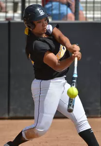 Ashlynn Booker finished with two hits, including a home run, in her first game back since the 2012 season.