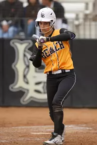 Sarah Carrasco's three-run home run gave the 49ers the lead in the fifth inning.