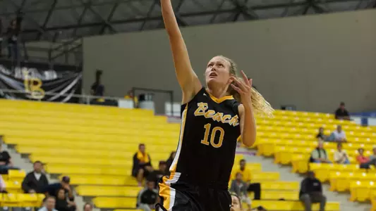 Junior Ella Clark had six points and a career-high 14 rebounds in a Big West Tournament quarterfinal loss to Hawai'i.