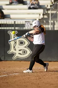 Lauren Lombardi went 2-for-3 with a double Saturday against Wisconsin.