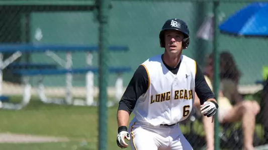 Michael Hill hit his Big West leading sixth triple of the season.