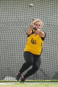 Fatima Vergara was the Big West champion in the women's hammer throw with a toss of 189-04.