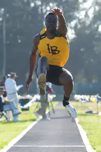 Sophomore Willie Alexander was ranked among the top-three in both the long jump and triple jump.