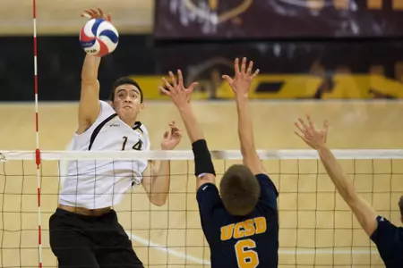 Senior Ian Satterfield was named to the 2014 MPSF Men's Volleyball All-Academic Team.