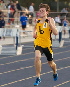 Junior Chris Low qualified for the NCAA Championships in the 800m with a school-record 1:47.52.