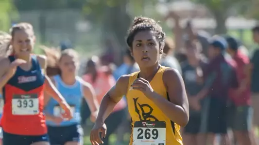 Sophomore Alexis Trujillo and the 49ers heads to the UC Riverside Invitational on Saturday. (Photo by John Fajardo/www.johnomoto.com)
