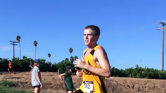 Tim Bergstrom finished in 68th place at the 34th UC Riverside Invitational. (Photos by Andy Sythe/LBSU)