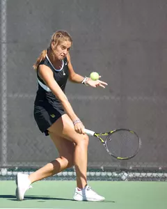 Julie Gerard won Flight 2 Singles.